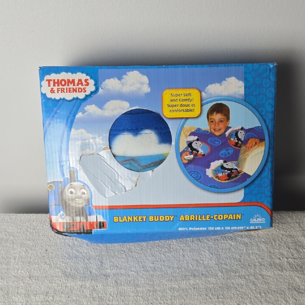 Thomas & Friends Blue and White Blanket Buddy